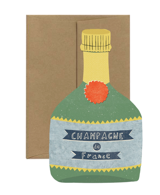 Champagne Card