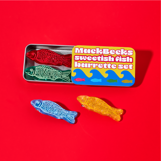 Sweetish Fish Barrette Set