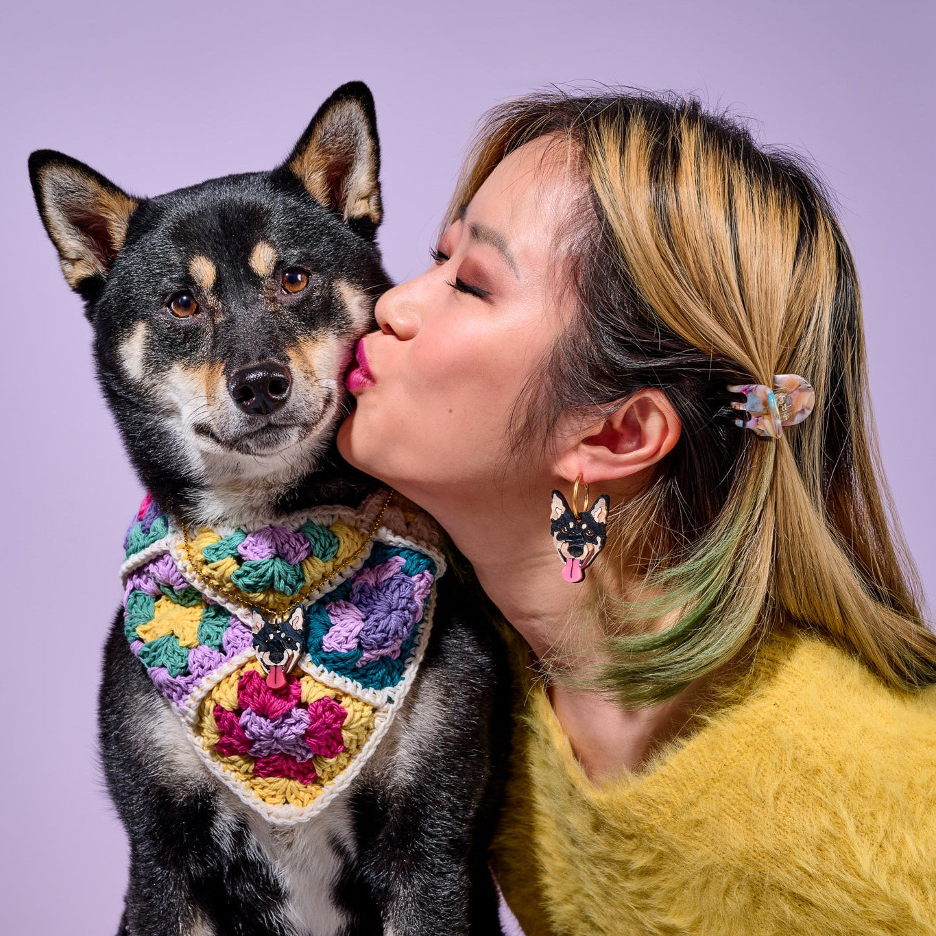 Custom Pet Portrait Earrings