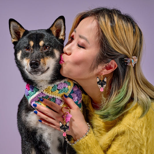 Custom Pet Portrait Keychain