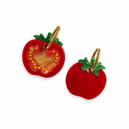 Tomato Earrings Pre-Order