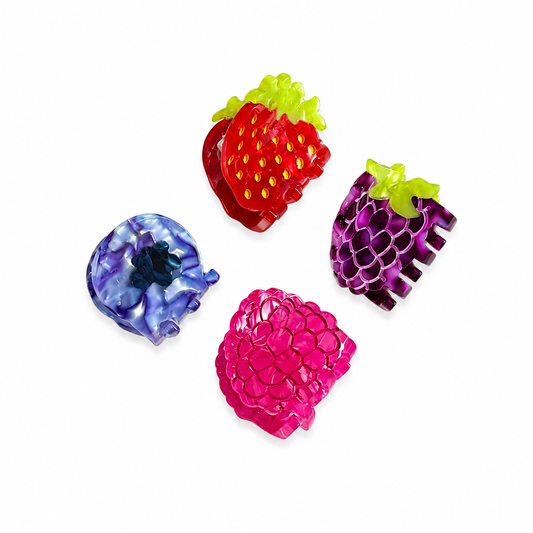 Wild Berry Jam Mini Hair Claw Set Pre-Order