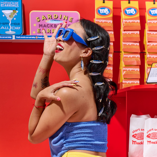 Sardine Barrette Set