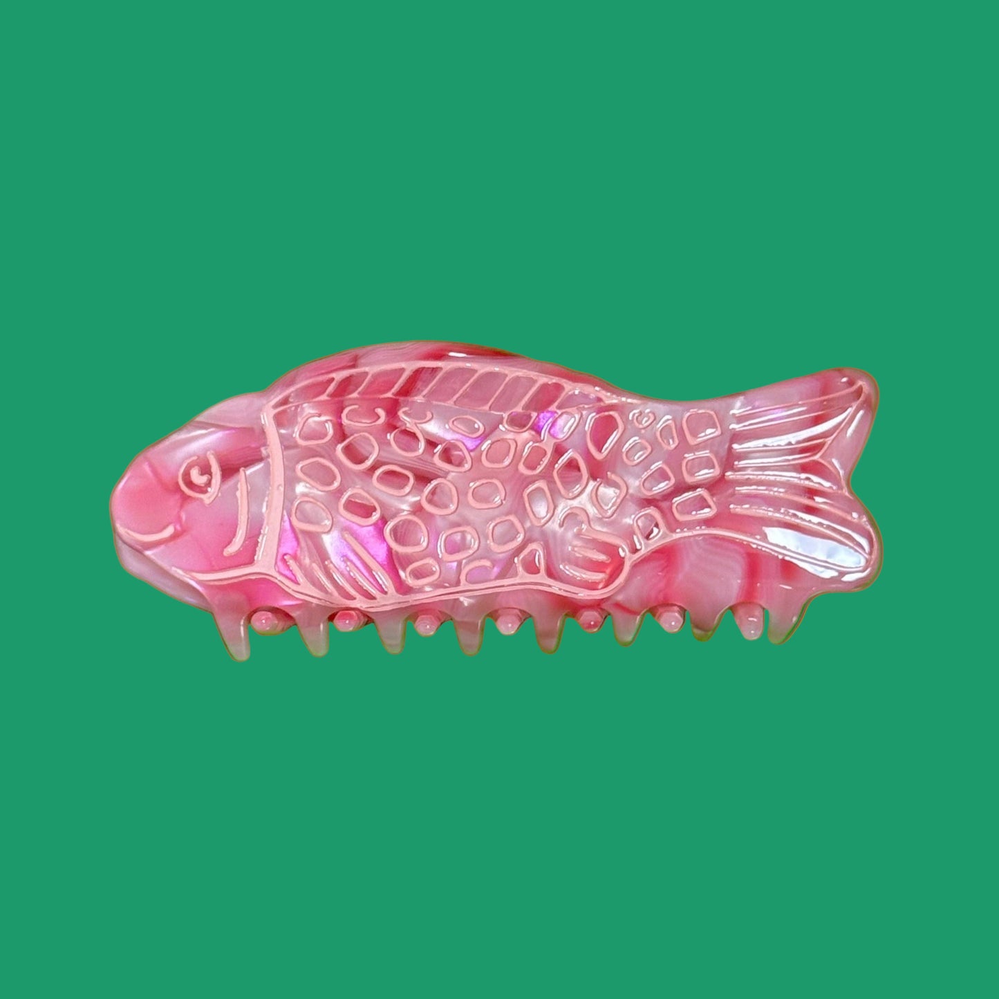 Sweetish Fish Hair Claw Pink Berry