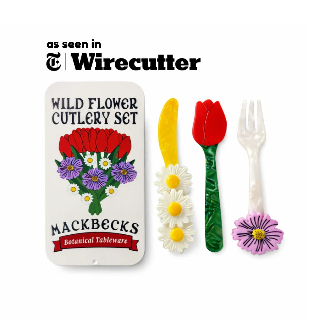 oldsea 花Rim.プレス 2個セット Wildflower Cutlery Set – MackBecks