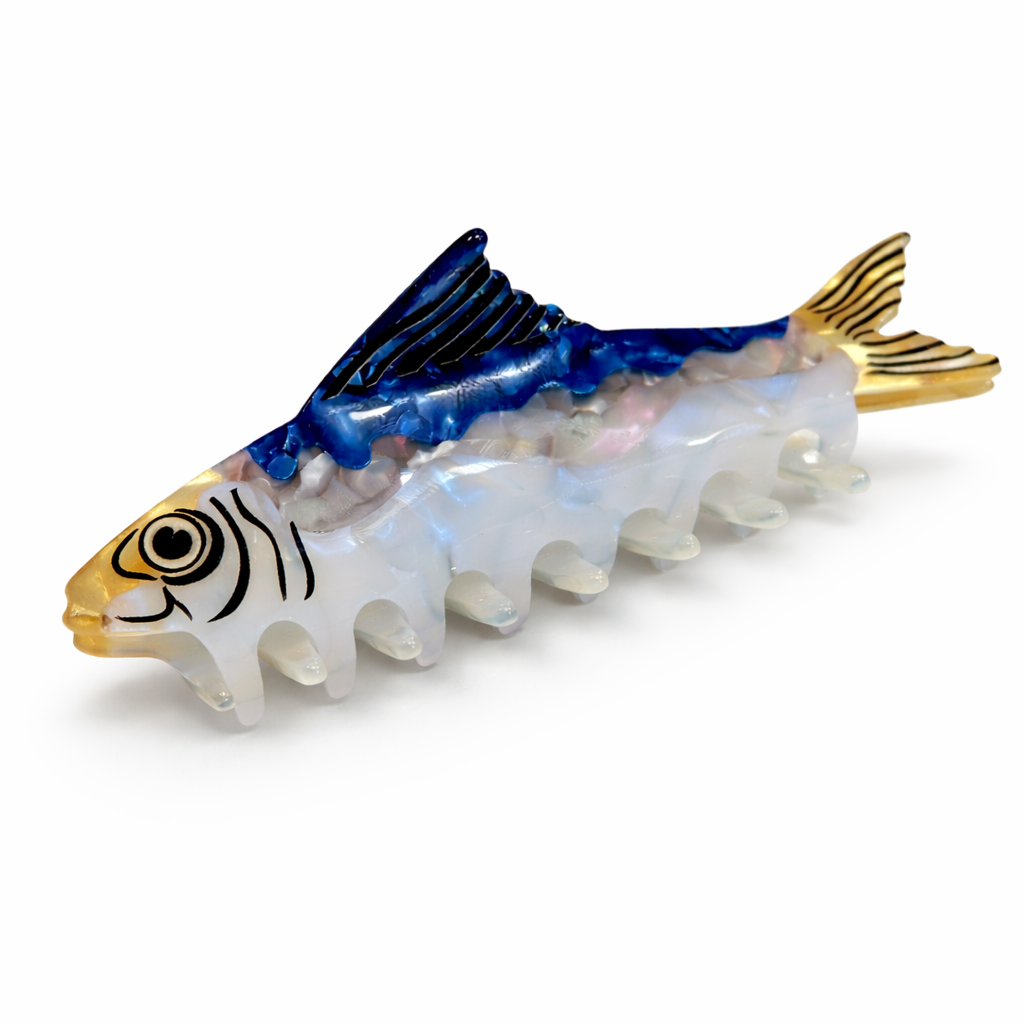 fish hair accessories Sardine Hair Claw