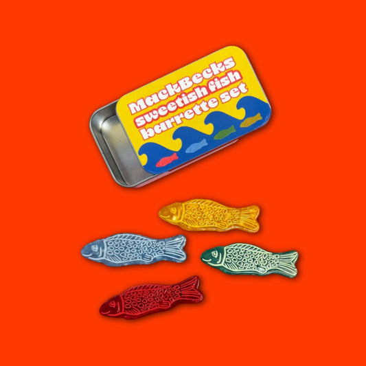 Sweetish Fish Barrette Set