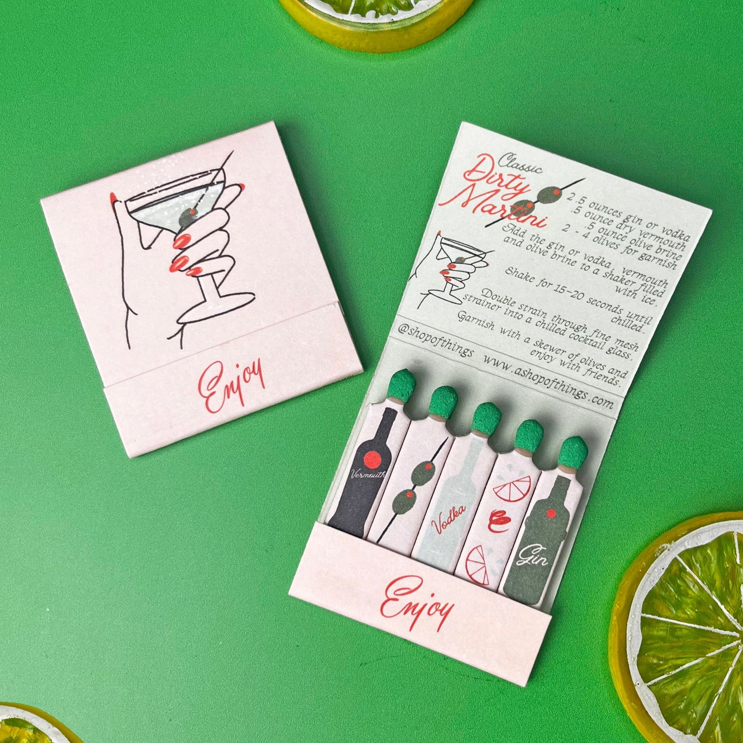 Martini Matchbook