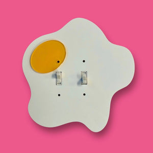 Egg Double Single Light Switch Cover