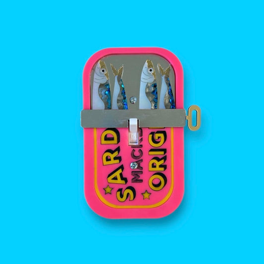 Pink Sardine Can Single Light Switch Cover