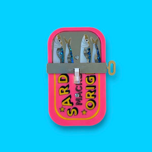 Pink Sardine Can Single Light Switch Cover