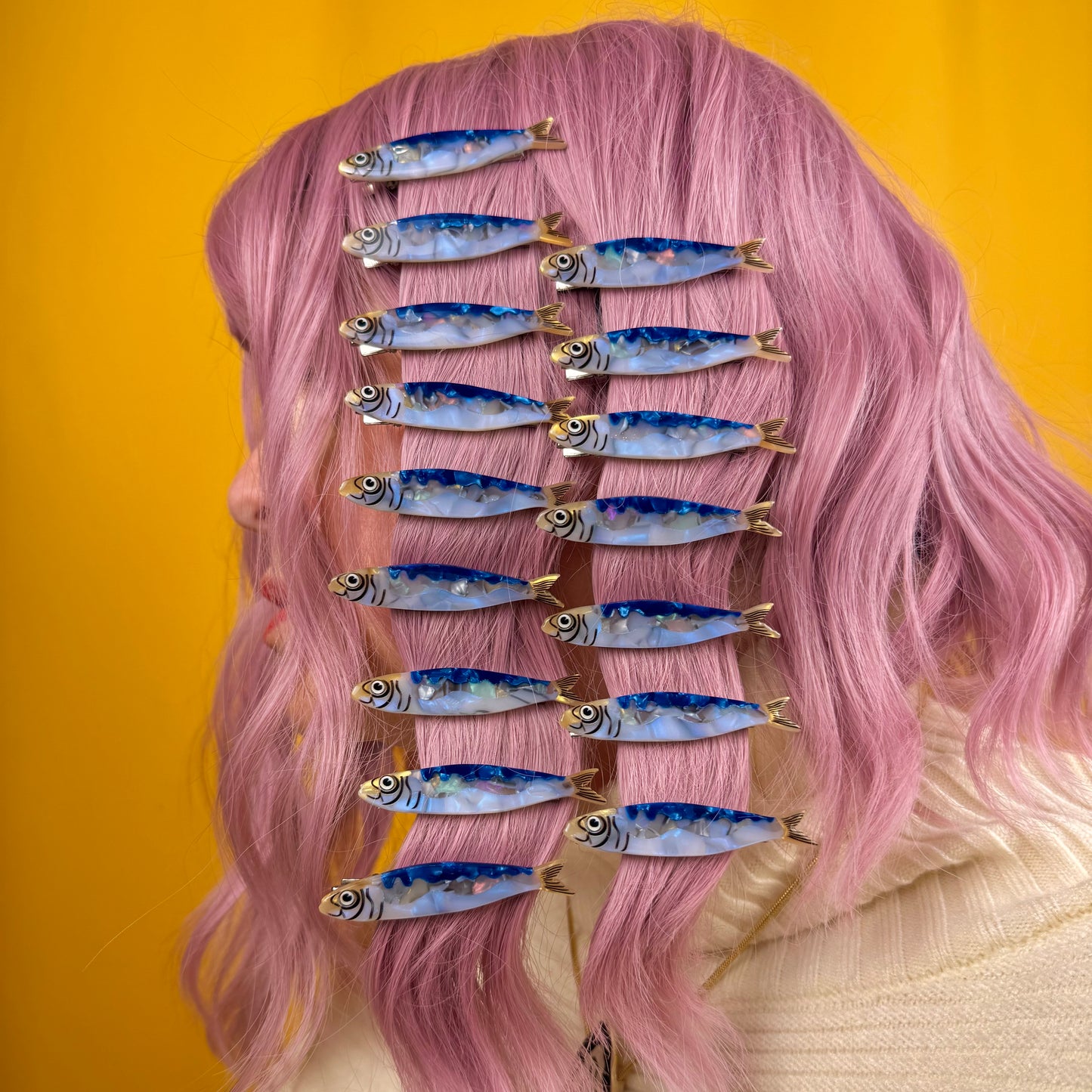 Sardine Barrette Set