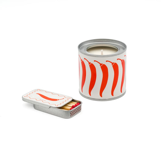 Chili Tinned Matchbox