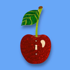 Cherry Single Light Switch Cover