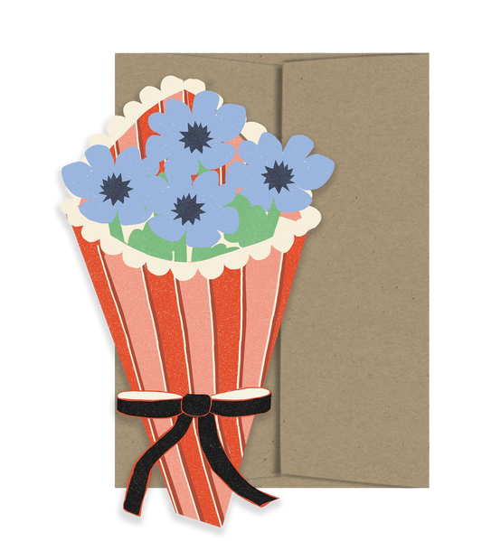 Flower Bouquet Card
