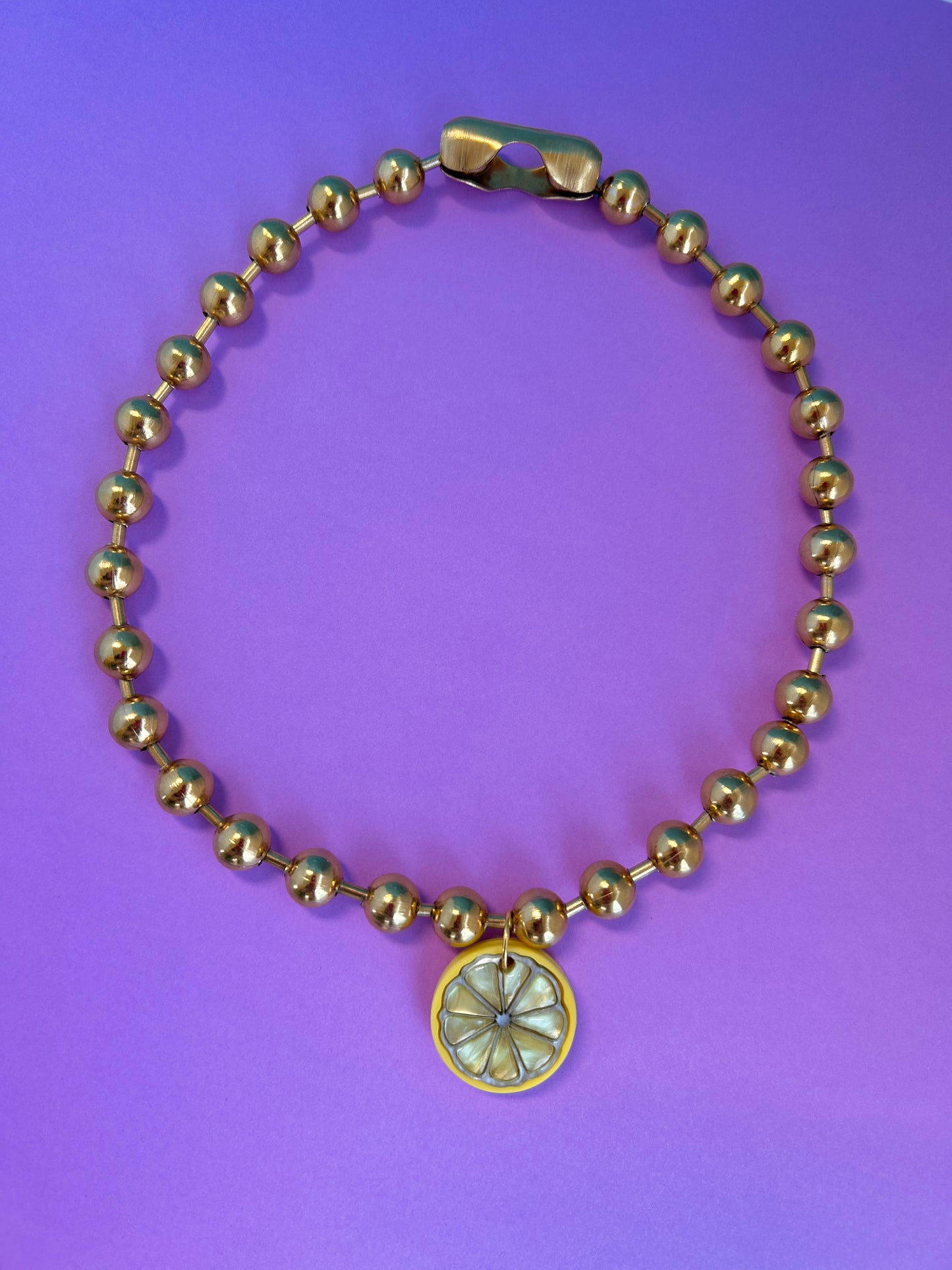 Citrus Necklace (Lemon, Lime, Orange)