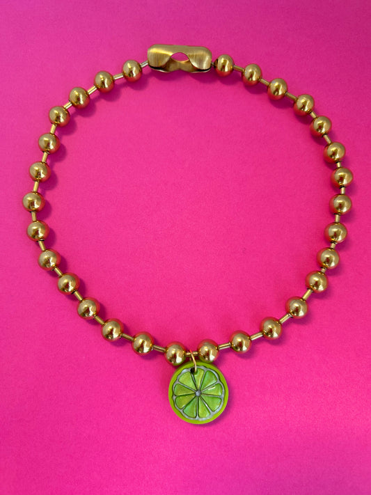 Citrus Necklace (Lemon, Lime, Orange)