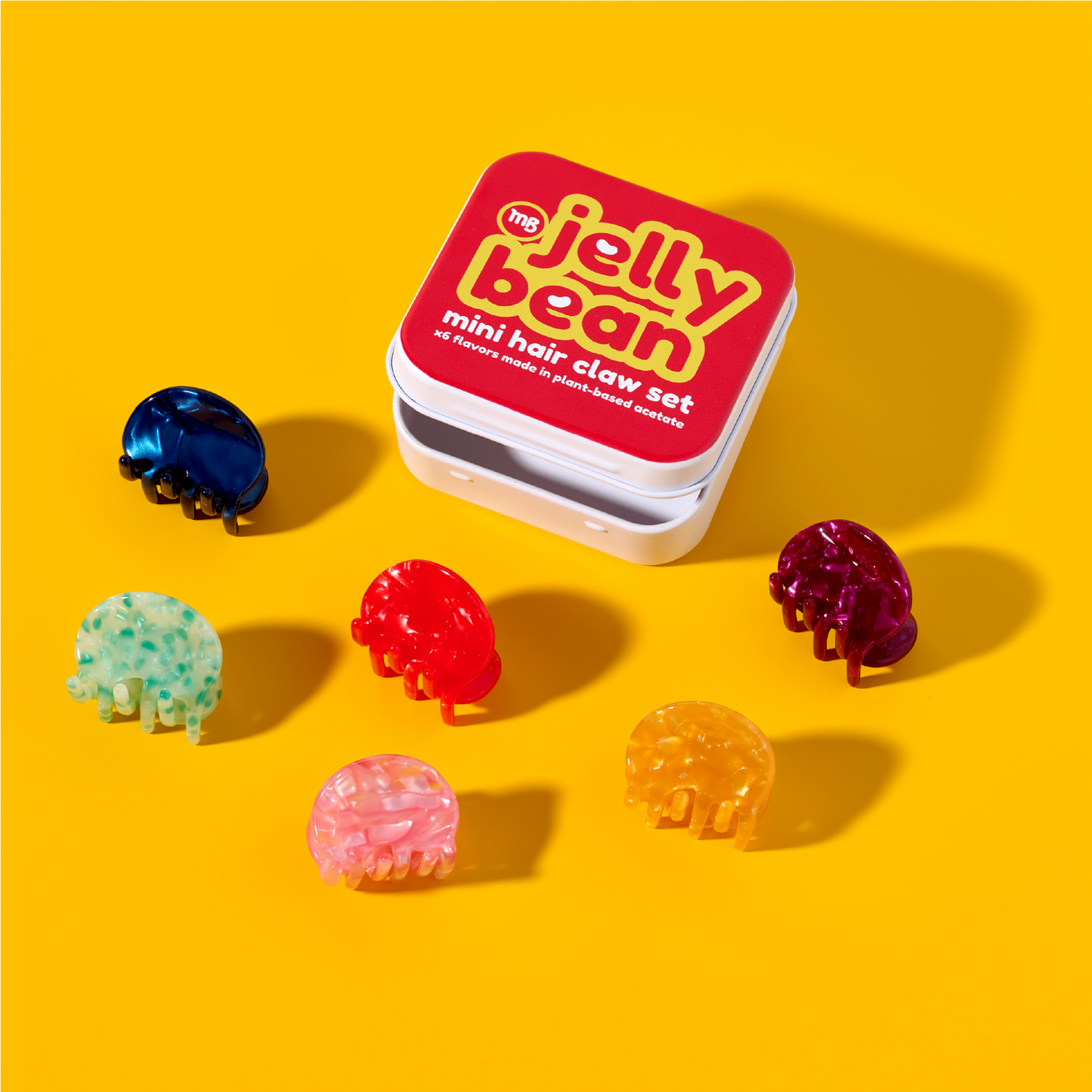 Jelly Bean Mini Hair Claw Set Pre-Order