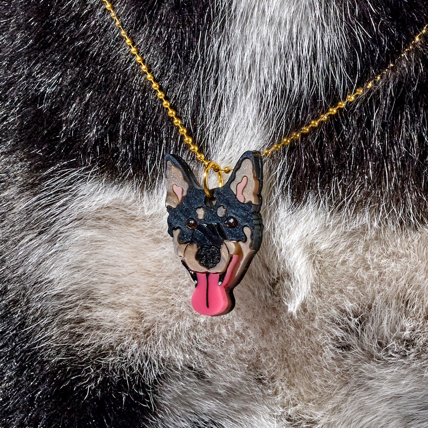 Custom Pet Portrait Necklace