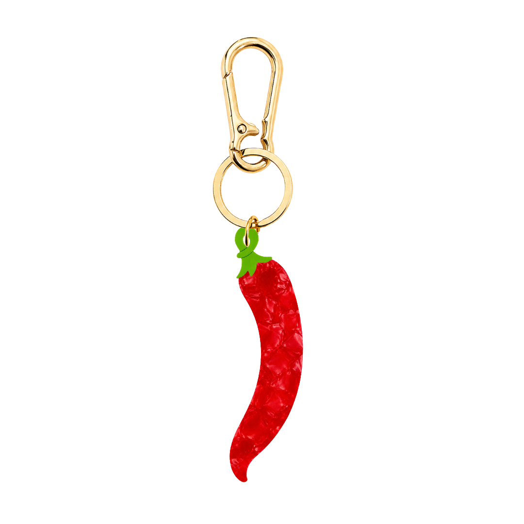 Chili Pepper Bag Charm Pre-Order