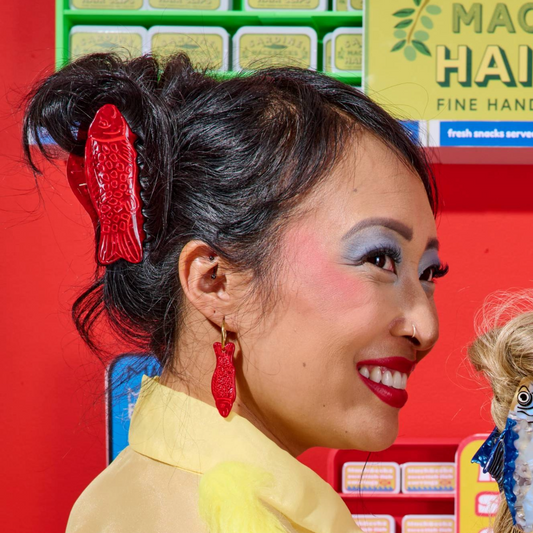 Sweetish Fish Hair Claw Cherry Pre-Order