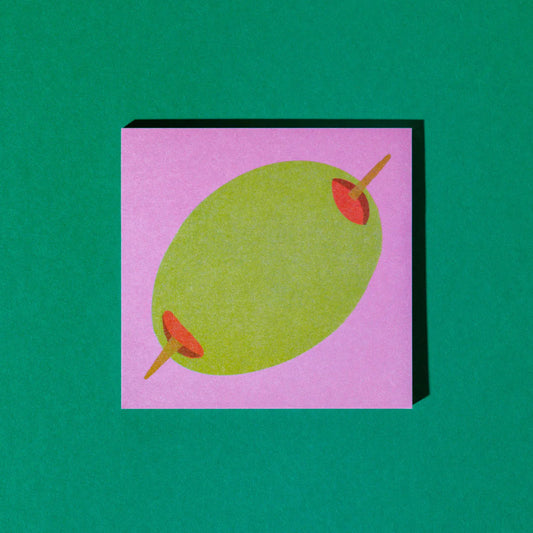 Olive Sticky Notes