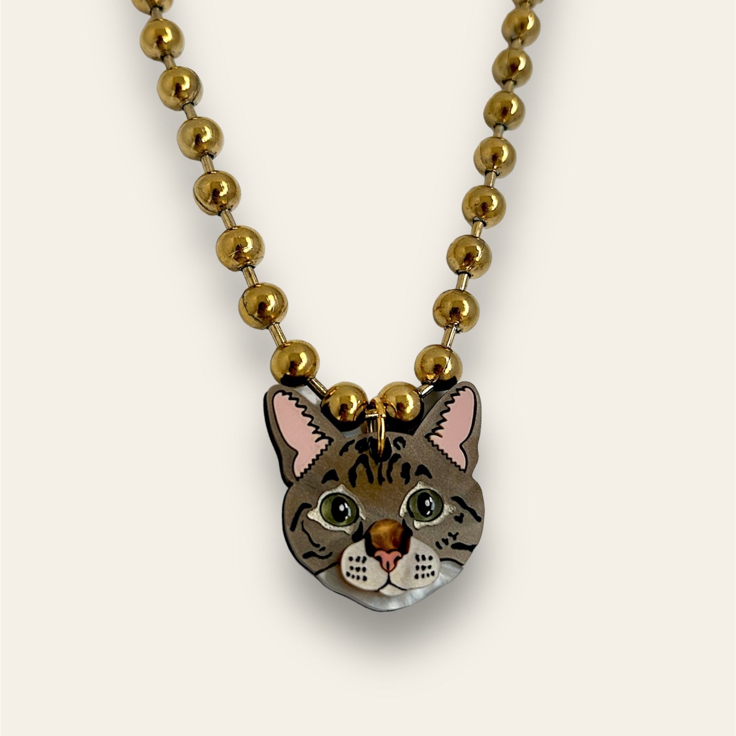 Custom Pet Portrait Necklace