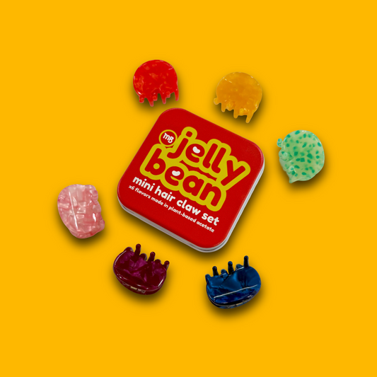 Jelly Bean Mini Hair Claw Set