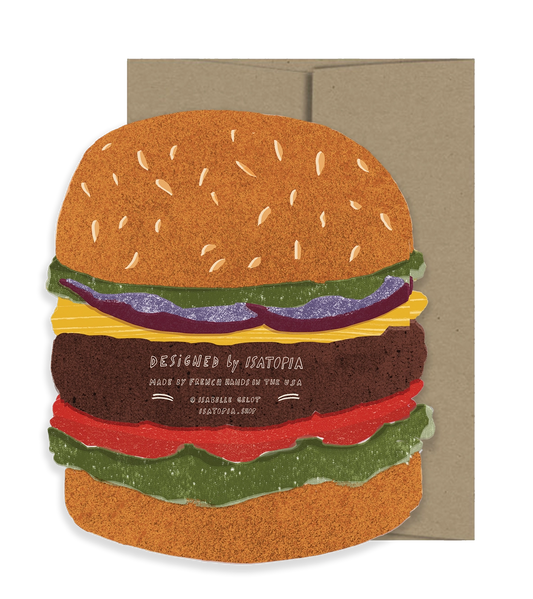 Hamburger Card